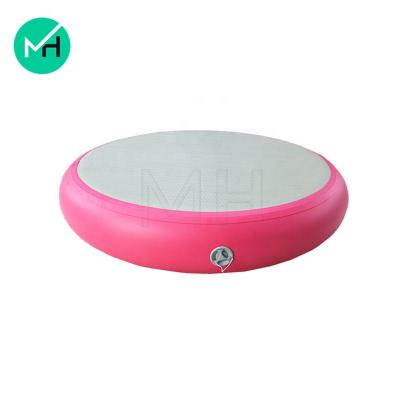 China Inflatable Yoga Exercise DWF Air Sports Circle Around Gym Mat Air Track For Sale for sale