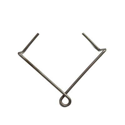 China Linear Bending Spring Stainless Steel Custom Shaped Wire Bending Forming Spring Handle for sale