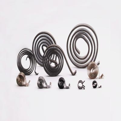 China Good Quality Type Custom Flat Spiral Coil Spring Newest New Coil Clock Planar Spring Design for sale