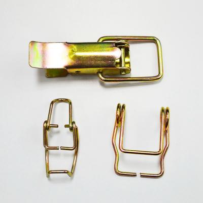 China Universal Spring Clip Bestselling Metal Presser Plate Spring Clamp Connector Terminal Spring for sale