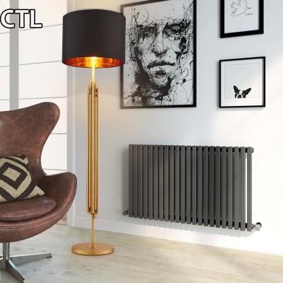 China Wholesale Nordic Modern Led Floor Standing Lamp Gold Iron Glass Corner Floor Lamp Luxury Black Hotel Designer Lights Living Room for sale