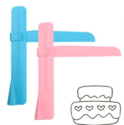 China Viable 2/3/6/9Pcs Cake Decorating Paint Icing Smoother Baking Scraper Set For DIY Cake Decorating Cake Edge for sale