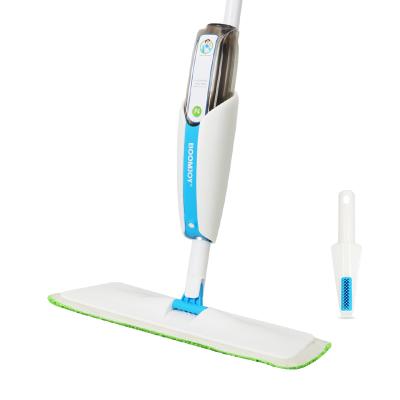 China BOOMJOY P4 New Sustainable Spinning Microfiber Flat Floor Mopping Mop for sale