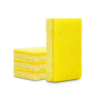 China BOOMJOY Viable Custom Kitchen Grout Cleaning Sponges Scrubbing Pads Cellulose Cleaning Sponge Magic Sponge & Eraser for sale