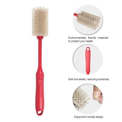 China Viable Facial Cleansing Brush PP Cup Brush Milk Bottle Brush and Baby Bottle Brush for sale