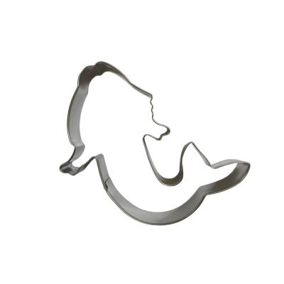 China Viable Custom Stainless Steel Metal Mermaid Tail Cookie Cutter for sale