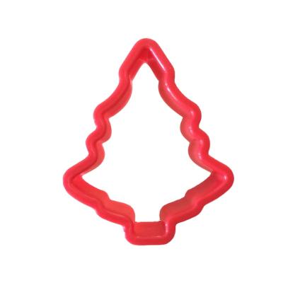 China Custom Toddler's Sustainable PP Number 1 Eco Small Christmas Plastic Custom Cookie Cutter for sale