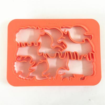 China NEW Multi Sustainable Plastic Shapes Farm Animal Cookie Cutter for sale