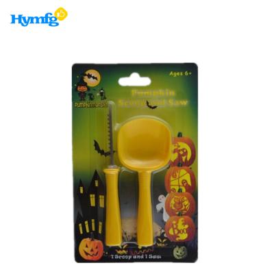 China Pumpkin Carving 2pcs Halloween Plastic Pumpkin Carving Kits for sale