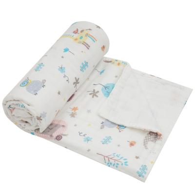 China Portable Super Soft Print Baby Towel Beach Throw Blanket Soft Baby Bedding Blanket for sale