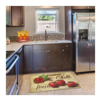 China Non Slip Eco - Friendly Anti - Slip Flooring Customized Indoor Kitchen Floor Mat for sale