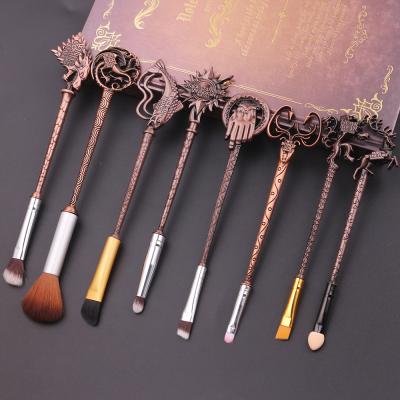 China Newcomer Hot Selling Skin-Friendly Game of Thrones Makeup Brush Set Eyeshadow Eyebrow Brush Cosmetic Kit for sale