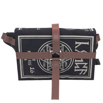 China Hot Sale Canvas Magic Props Stretch Unisex Canvas Messenger Sling Bag For Student Chest Bag for sale