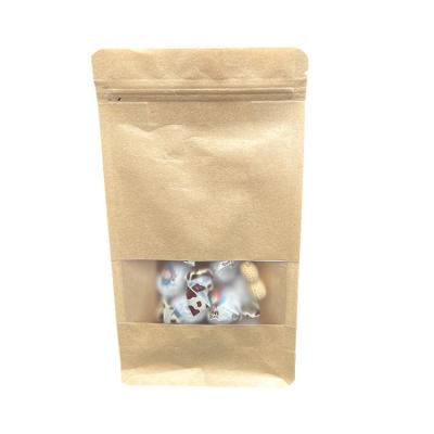 China Wholesale Custom Side Coffee Bean Packing Bag Moisture Proof Flat Bottom Gusset Kraft Paper for sale