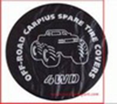 China High Quality Polyester Material Universal PVC Logo Tire Cover Spare Wheel Custom Cover for sale