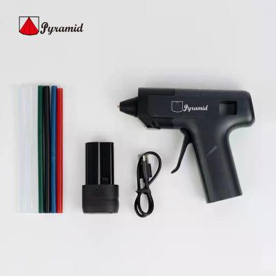 China New Style 3.6V Unrated Cordless Automatic Close Function Fast Heating Hot Glue Gun for sale