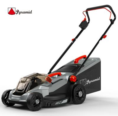 China New Design 20V*2 /40v Battery 38cm Cordless Lawn Mower With Brushless Motor for sale