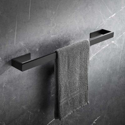 China 304 Stainless Steel Bathroom Modern Nail Free Stocked Towel Rack Hanger for sale