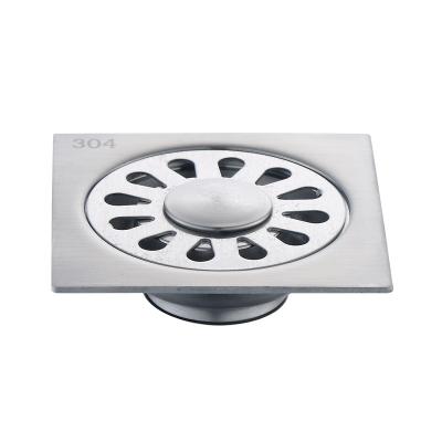 China Hot Sale Easy Clean Strainer Stainless Steel Floor Drain Kit For Bathroom Wash Room for sale