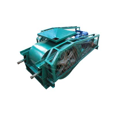 China Crush Power Exciting Price Double Iron Drop Ball Roller Crusher Machine for sale