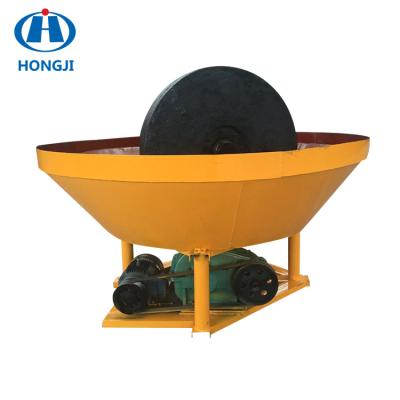 China energy & CE Vertical Gold Mining Grinding Machine Stone Wet Pan Mill Milling Crusher for sale