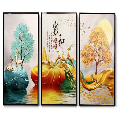 China Electric Heating Mural Decorative Mural Picture Heater Electric Carbon Crystal Wall Far Infrared Heating for sale