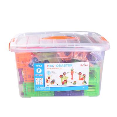 China Custom Classic Plastic 78 Pcs Magnetic Building Block Creative Building Toy Safe ABS Plastic Building Block Toys For Children for sale