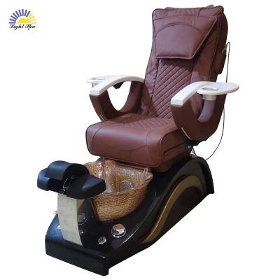 China Modern  Luxury Supplies throne used luxury free set beauty salon furniture colour blue plumbless manicure nail massage pedicure spa  chairs for sale