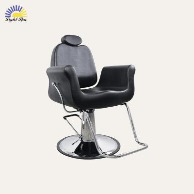 China Modern  Luxury LightSpa Modern barber shop barber chair hair salon special hairdressing chair stool lift can be put down the hair cutting chair for sale