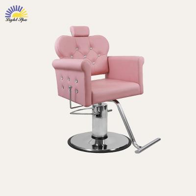 China Modern  Luxury LightSpa All-Purpose Salon Chairs modern fashion other hair salon furniture Salon Chair Barber Chairs For Sale for sale