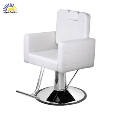 China Modern  Luxury LightSpa Luxury High Quality Hair Salon Haircut Chair For Beauty Salon Adjustable High Seat Barber Chair Salon for sale