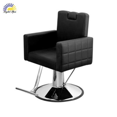 China Modern  Luxury LightSpa Wholesale Salon Hair Chair Classic Leather Fashionable Customized Style Beauty Modern barber chairs for sale