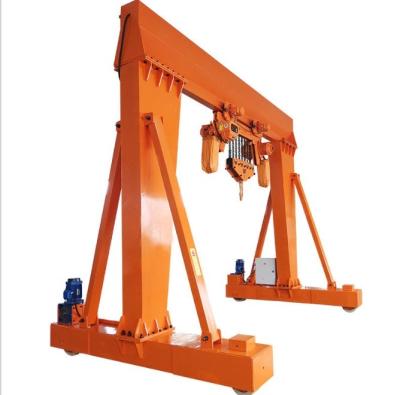 China Gantry Crane Small Aluminum Gantry Crane with Electric Chain Hoist Small Mini Simple Special Portable Low Power Gantry Crane for sale