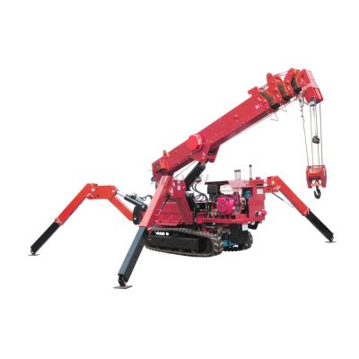 China Other China factory 5 ton telescopic boom spider crane for sale for sale