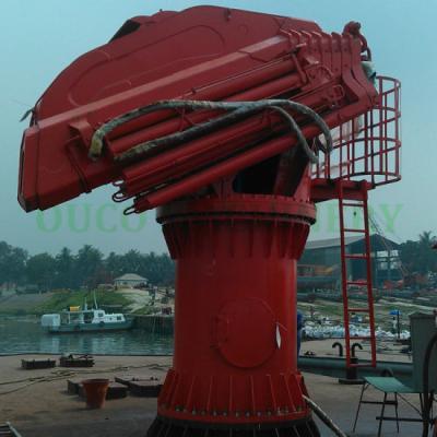 China Other Collapsible Hydraulic Telescopic Offshore Marine Crane for sale