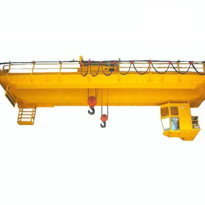 China Crane Direct Sale Price Overhead Double Beam Crane With Electric Bridge Suspension for sale