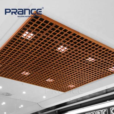 China Artistic Ceilings Attractive Delicate Open Ceiling 2x4 Tiles for sale