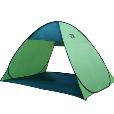 China Cheap Ultralight Portable Waterproof UV Water Fader Factory Camping Tent Insect Proof Insect Prevention 2 People Green Noise Up Outdoor Tents for sale