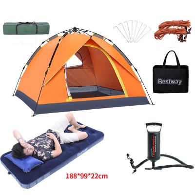 China Factory Direct Wholesale Automatic Waterpoof Single Tents Camping Tents Outdoor Custom Sets for sale