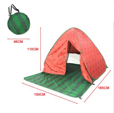 China Wholesale custom stype multicolor waterproof camping tent SPF50 pop up beach sunscreen tent for park grassland for sale