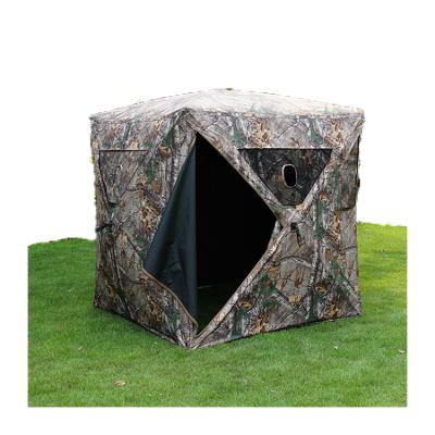 China Waterproof Outdoor Water Queer Camping Tents 2 People Family Camouflage Hunting Noise Up Tents For Outdoor Events for sale