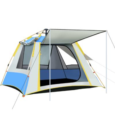 China Screen Window on All Sides Custom Factory Wholesale Outdoor Mosquito Net Waterproof for Camping Tent Family Travel Rooftop Full Automatic Tent for sale