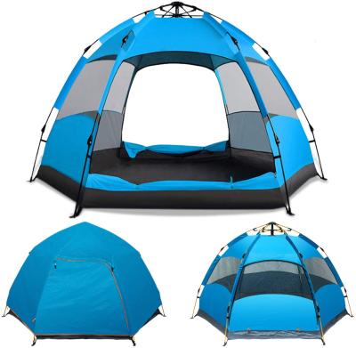 China New Design 3-5 Person Water Fag Tents Quick Easy Installed Dome Pop Up Family Tent For Camping for sale