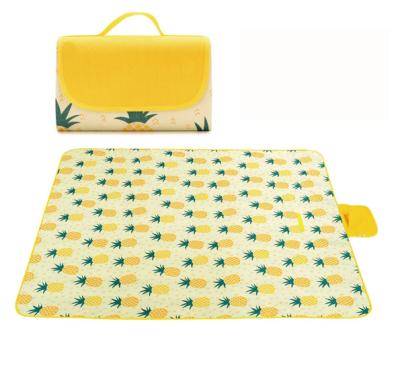 China Oxford OEM/ODM Cozy Fabric Picnic Mat Festival Travel Stylish Light and Compact Camping Mat for sale