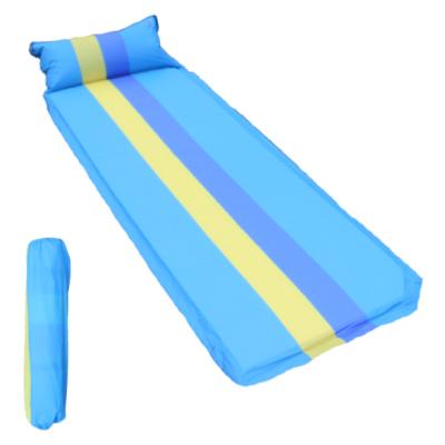 China Camper Boosting Outdoor Festivals Picnics Self Inflating Sleeping Mat For Portable Outdoor Light Weight Camping Inflatable Pad With Thick for sale