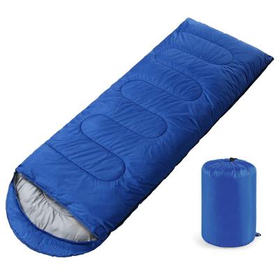 China Wholesale 1kg Portable Ultralight Warm Spacious Comfort Envelope Lightweight Portable Sleeping Bag With Hood For Outdoor for sale