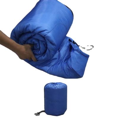 China Ultralight Portable In Running Portable And Lightweight Cotton Hollow Filled Outdoor 5-20 Degree Envelope Sleeping Bags for sale