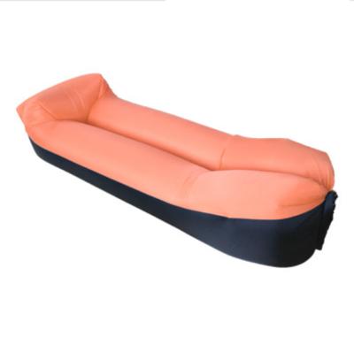 China Just Fill Armrest Cheap Inflatable Lounge Sofas Wholesale Outdoor Inflatable Air Sofa Custom Inflatable Air Lounger Sofa for sale