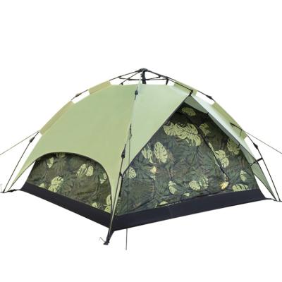 China Cheapest high quality multi-color waterproof automatic camping beach tent 2 or 3 person tent double layer mosquito protection OEM/ODM for sale