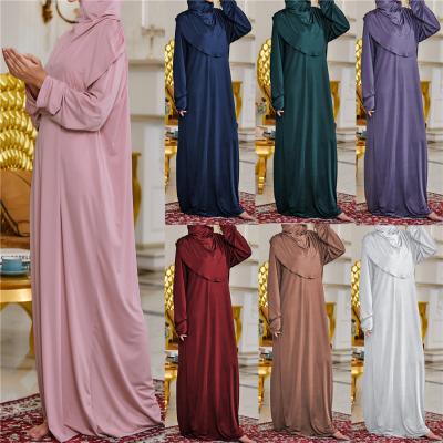 China Long Hijab Khimar Islamic Clothing Eid Hooded Muslim Women Hijab Abaya Dubai Kaftan Ladies Ovesized Long Dress Daily Casual Formal Arabic Fashion for sale